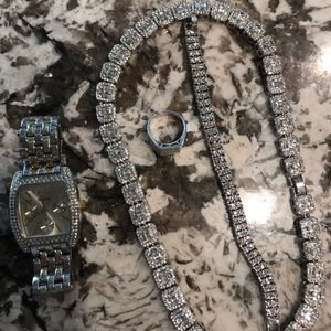Bundle of cz jewelry
